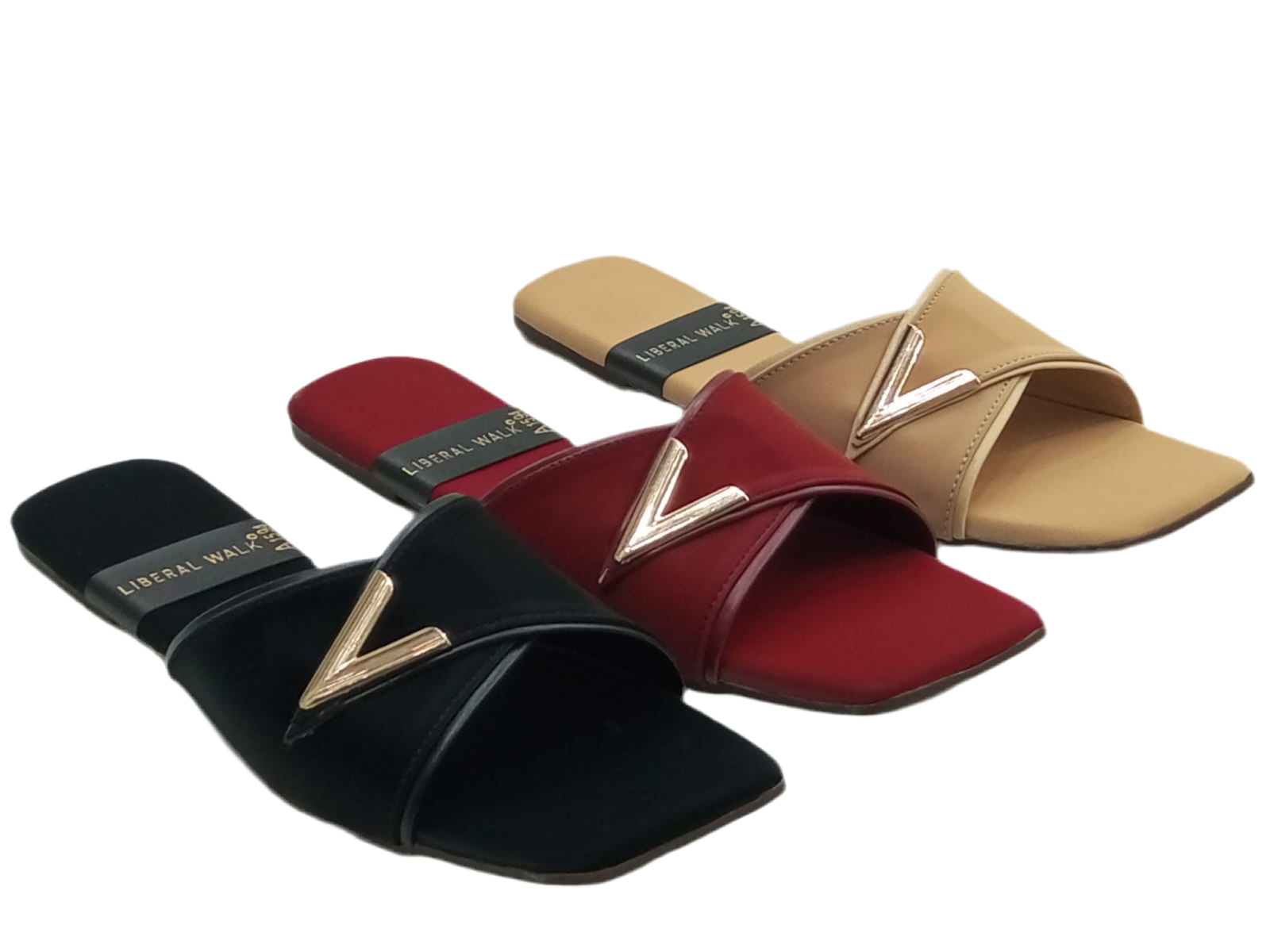 V-Strap Slippers A-1594 - Image 8