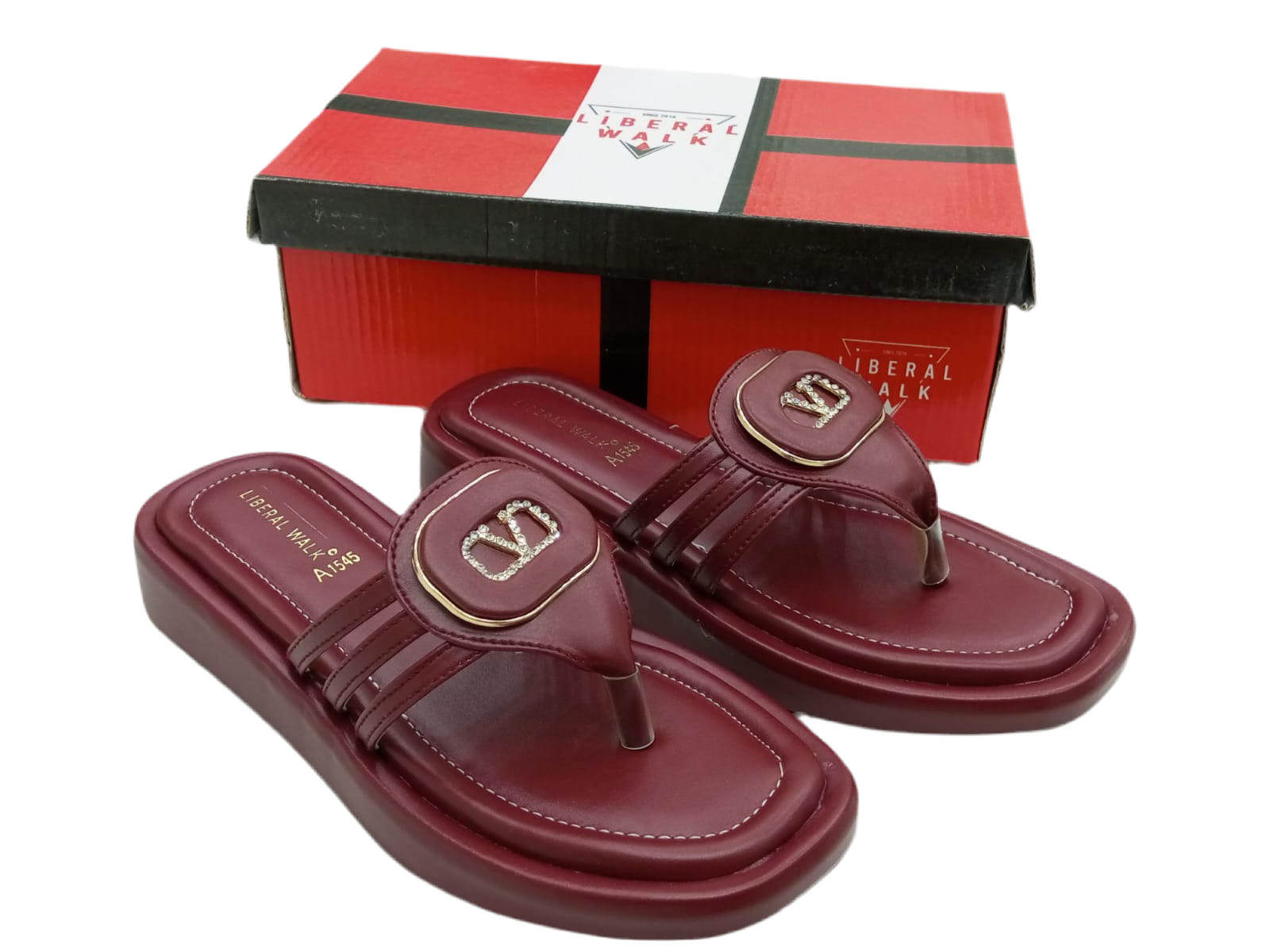 V-Strap Slippers A-1545 - Image 4