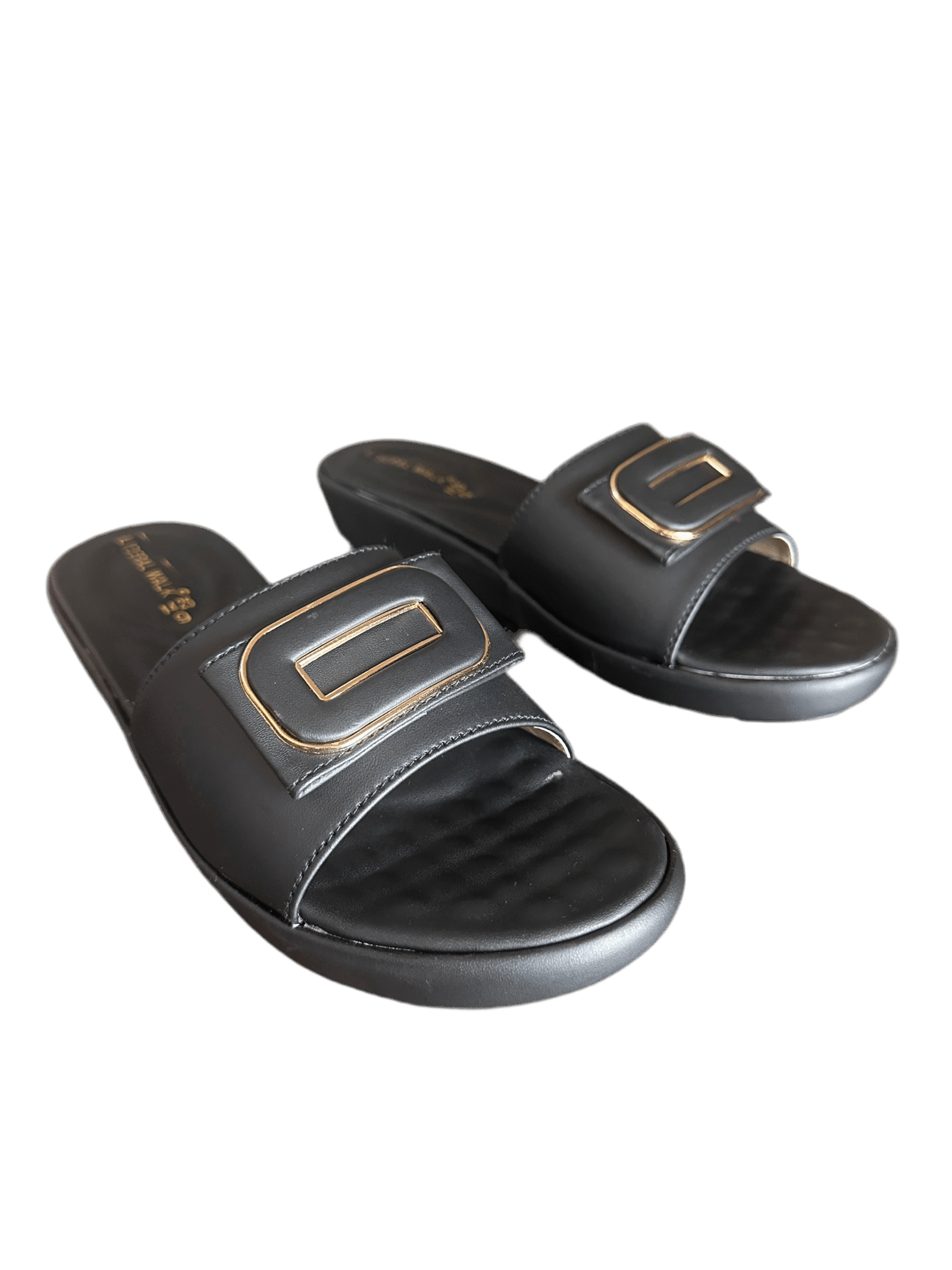 Buckled Ladies Slippers A-1421