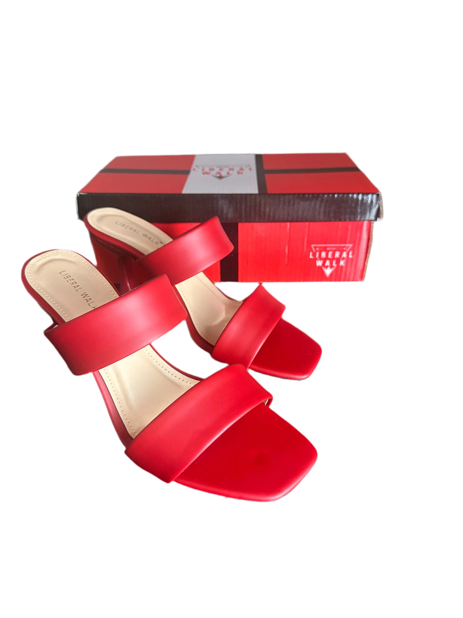 Two-Strap Heels for Women A-0033