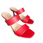 Two-Strap Heels for Women A-0033