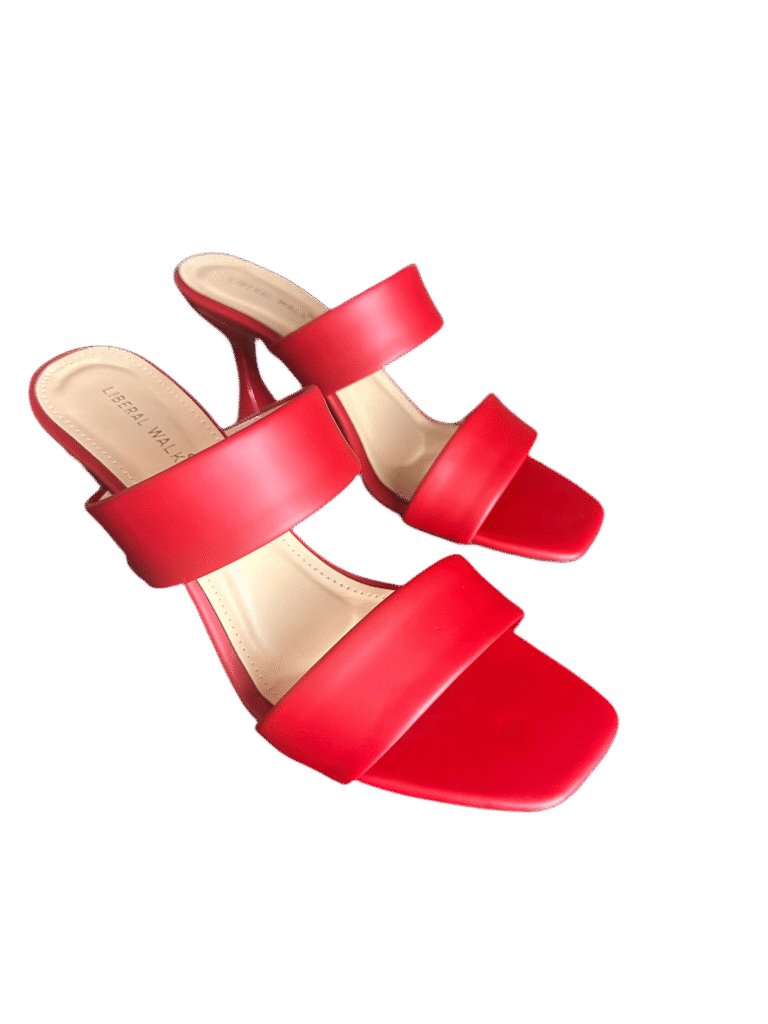 Two-Strap Heels for Women A-0033