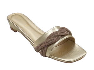 Stylish Braided Strap Slippers - A-0005