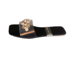 Transparent Slippers with Gemstone  A-1591