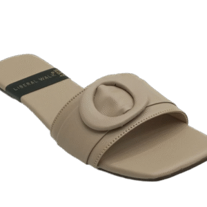 Round Buckle Slippers A-1076