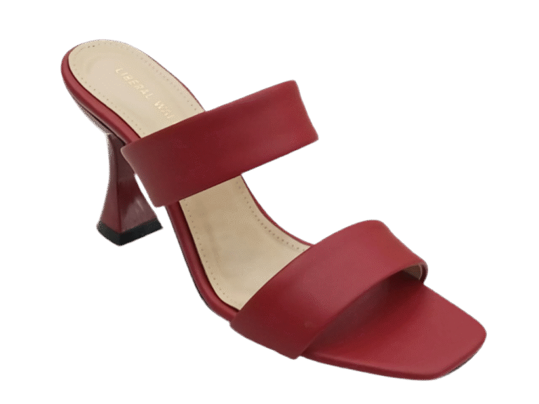 Two-Strap Heels for Women A-0033