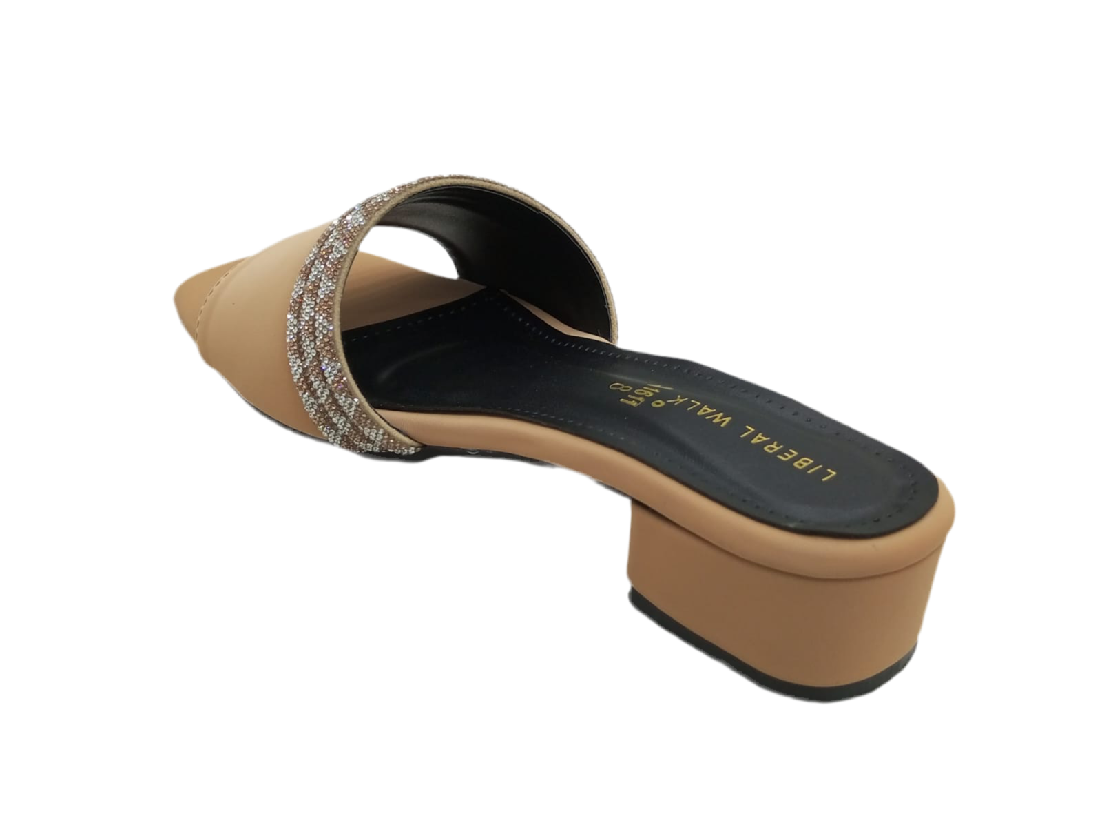 Sparkling Strap Flats A-1611