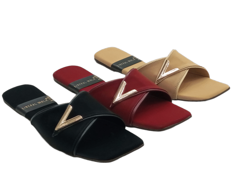 V-Strap Slippers A-1594