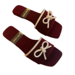 Velvet Bow Flats A-1583