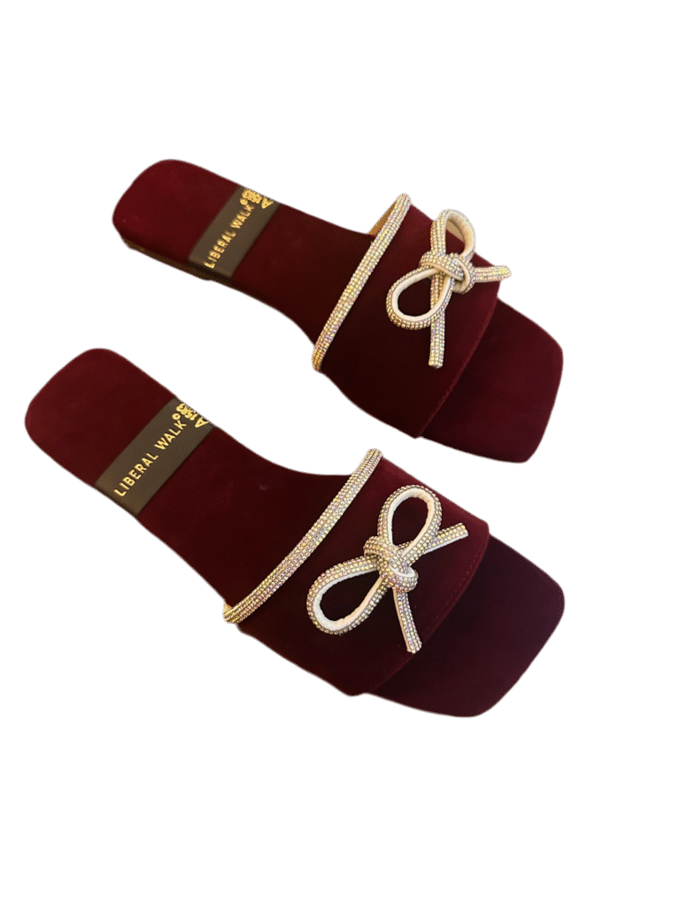 Velvet Bow Flats A-1583